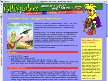 Gillygaloo Web Site