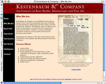 Kestenbaum Web Site