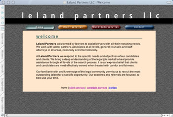 Leland Partners Web Site